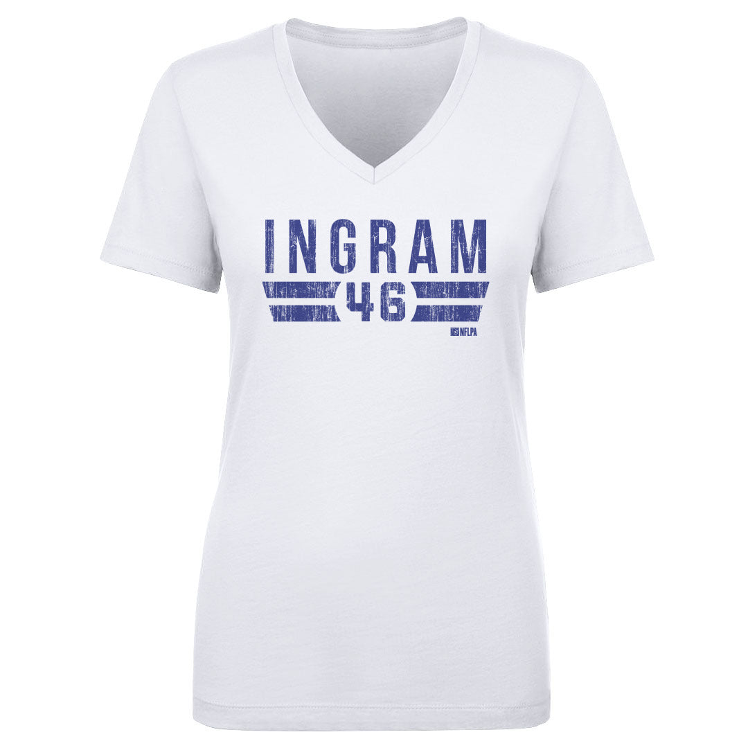 Ja'Marcus Ingram Women's V-Neck T-Shirt | 500 LEVEL