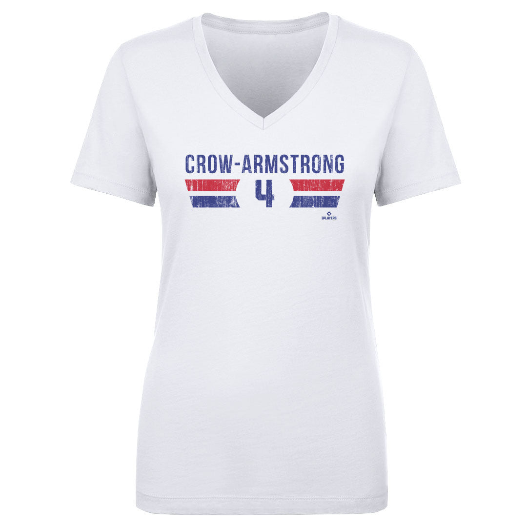 Pete Crow-Armstrong Women's V-Neck T-Shirt | 500 LEVEL