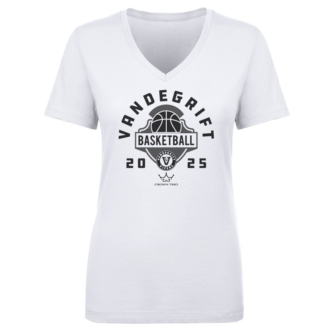 Crown Trio Women's V-Neck T-Shirt | 500 LEVEL