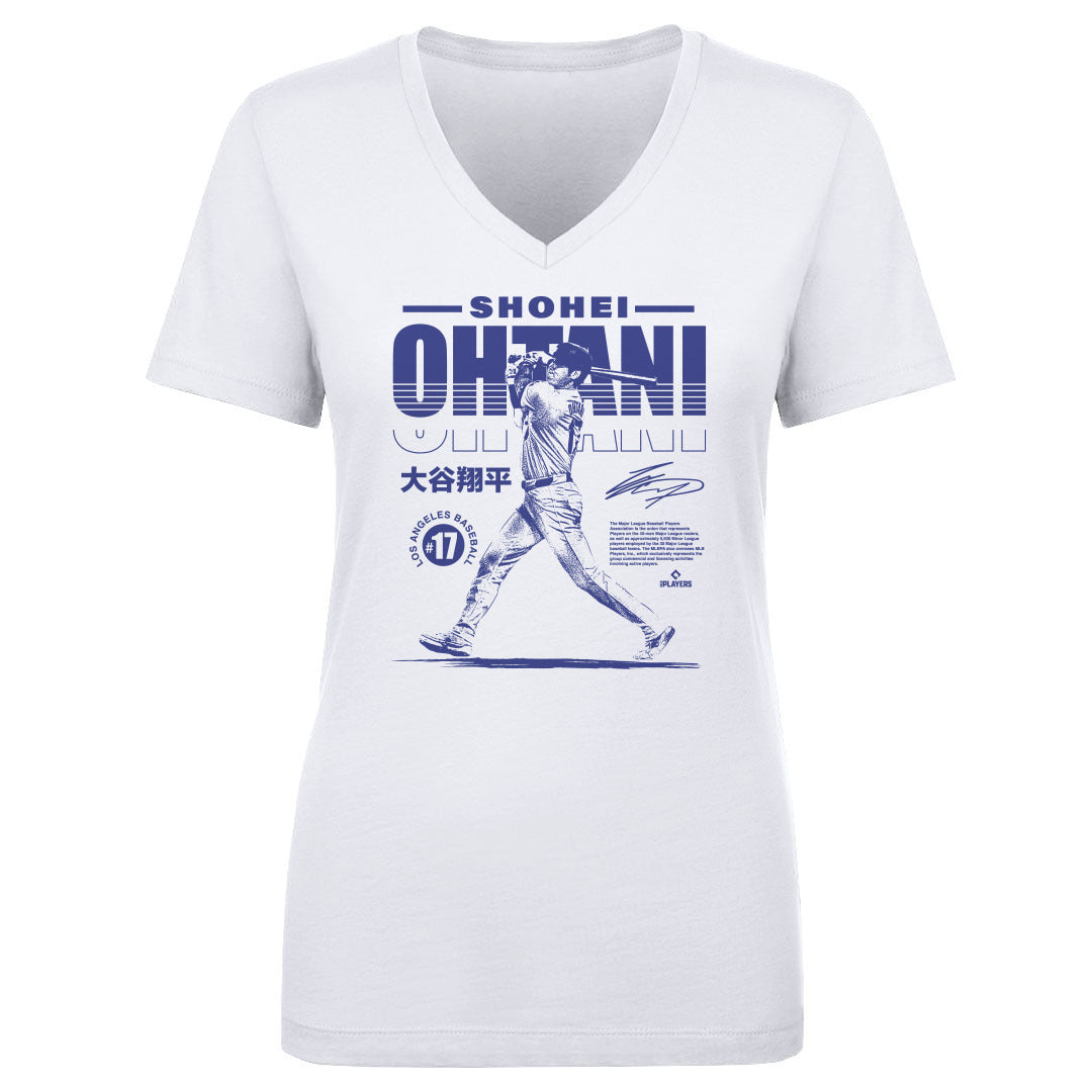 Shohei Ohtani Women's V-Neck T-Shirt | 500 LEVEL