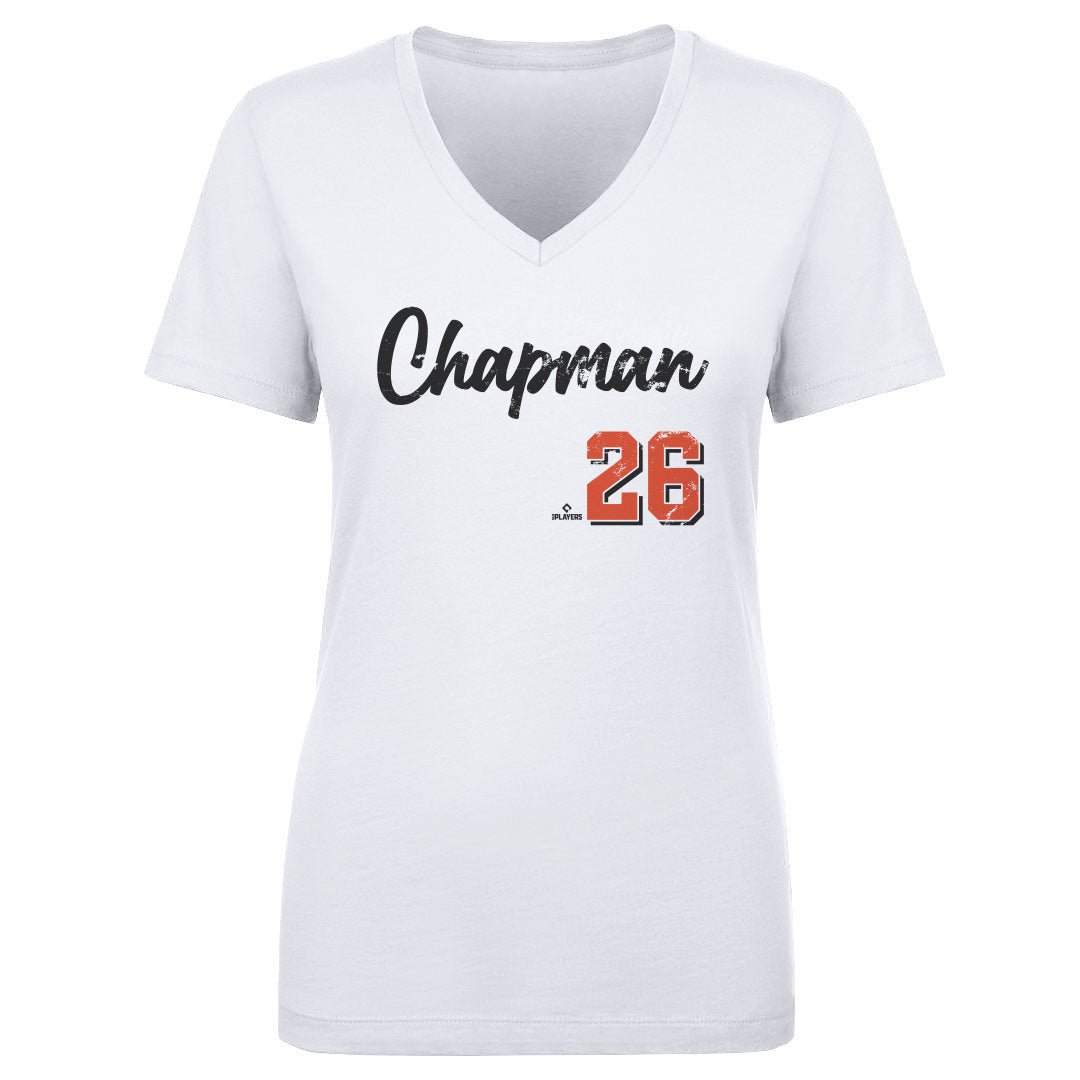 Matt Chapman Women's V-Neck T-Shirt | 500 LEVEL