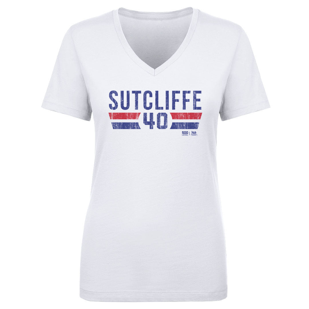 Rick Sutcliffe Women's V-Neck T-Shirt | 500 LEVEL