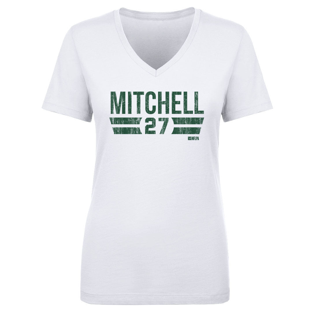 Quinyon Mitchell Women's V-Neck T-Shirt | 500 LEVEL