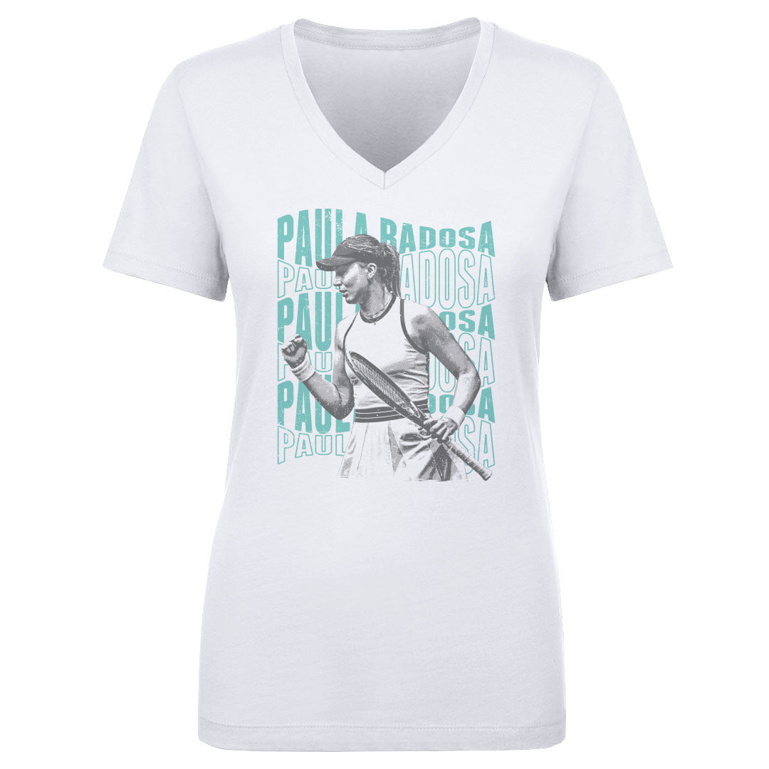 Paula Badosa Women's V-Neck T-Shirt | 500 LEVEL