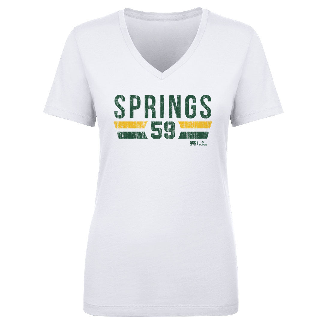 Jeffrey Springs Women's V-Neck T-Shirt | 500 LEVEL