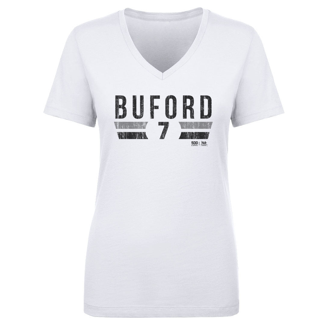 Don Buford Women's V-Neck T-Shirt | 500 LEVEL