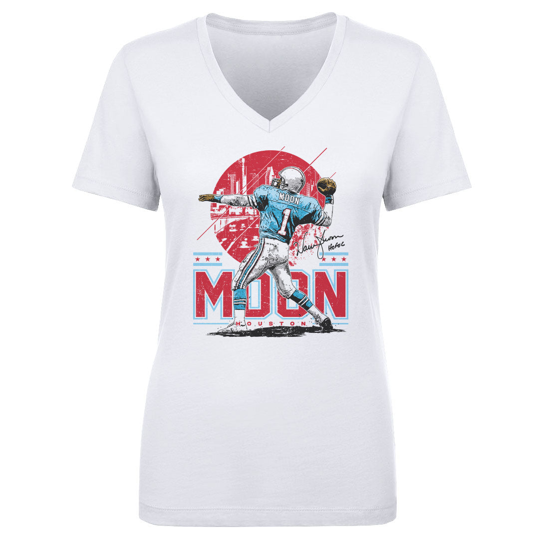 Warren Moon Women's V-Neck T-Shirt | 500 LEVEL