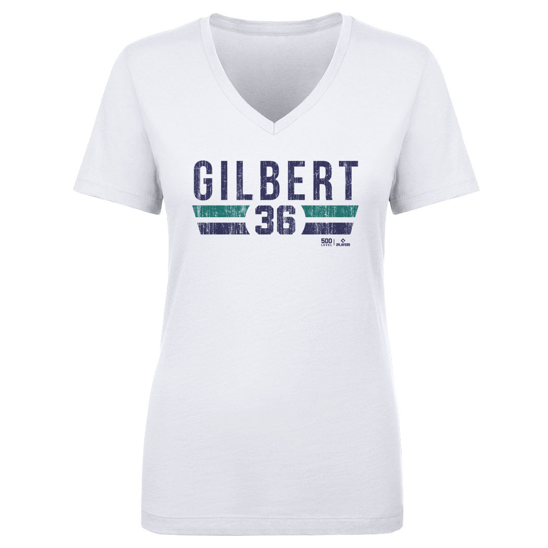 Logan Gilbert Women's V-Neck T-Shirt | 500 LEVEL