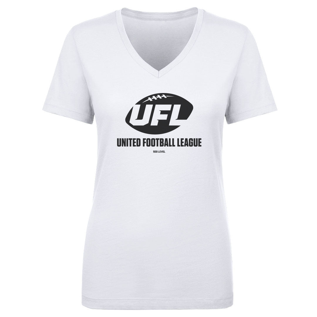 UFL Women's V-Neck T-Shirt | 500 LEVEL