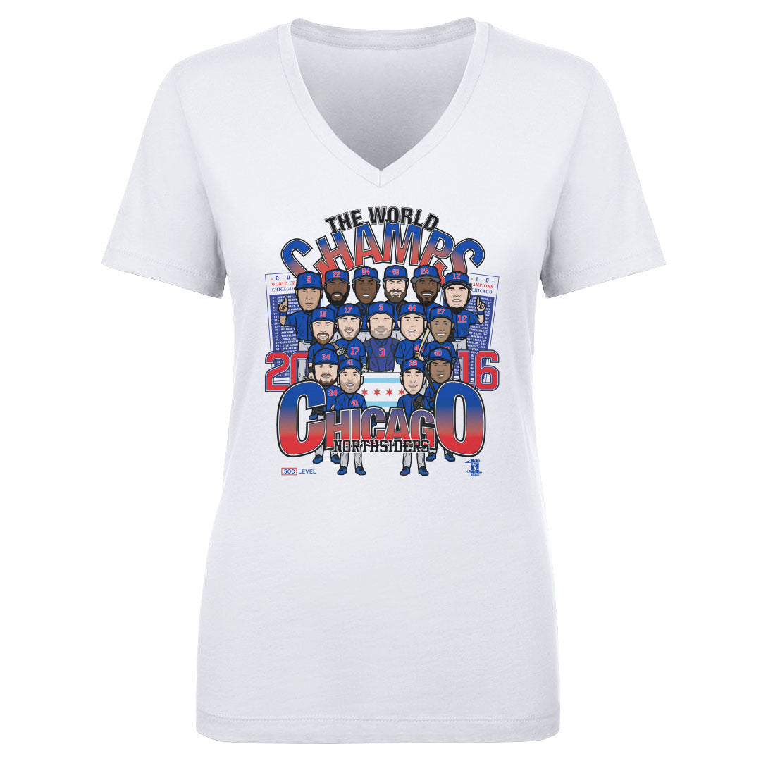 Chicago Women's V-Neck T-Shirt | 500 LEVEL