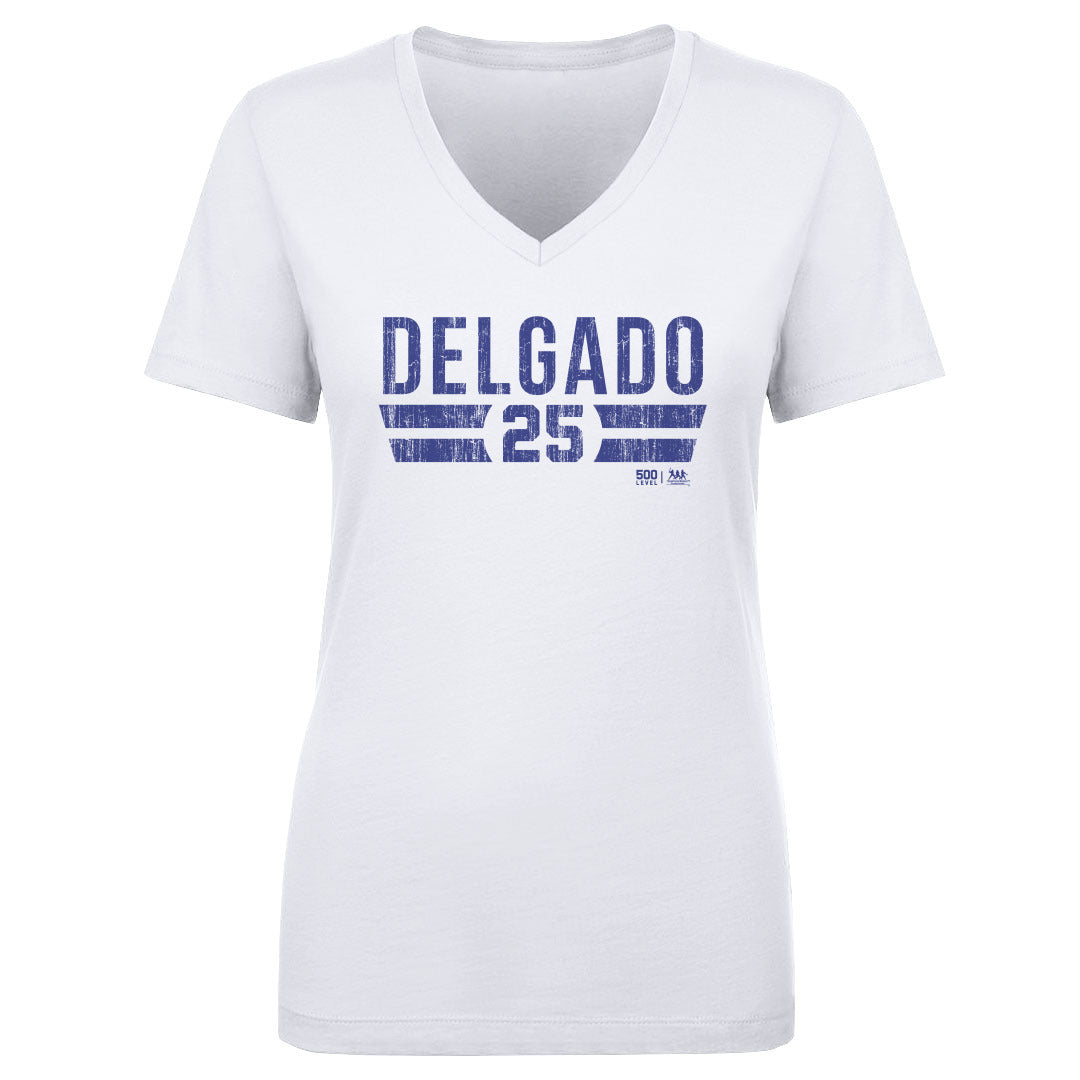 Carlos Delgado Women's V-Neck T-Shirt | 500 LEVEL