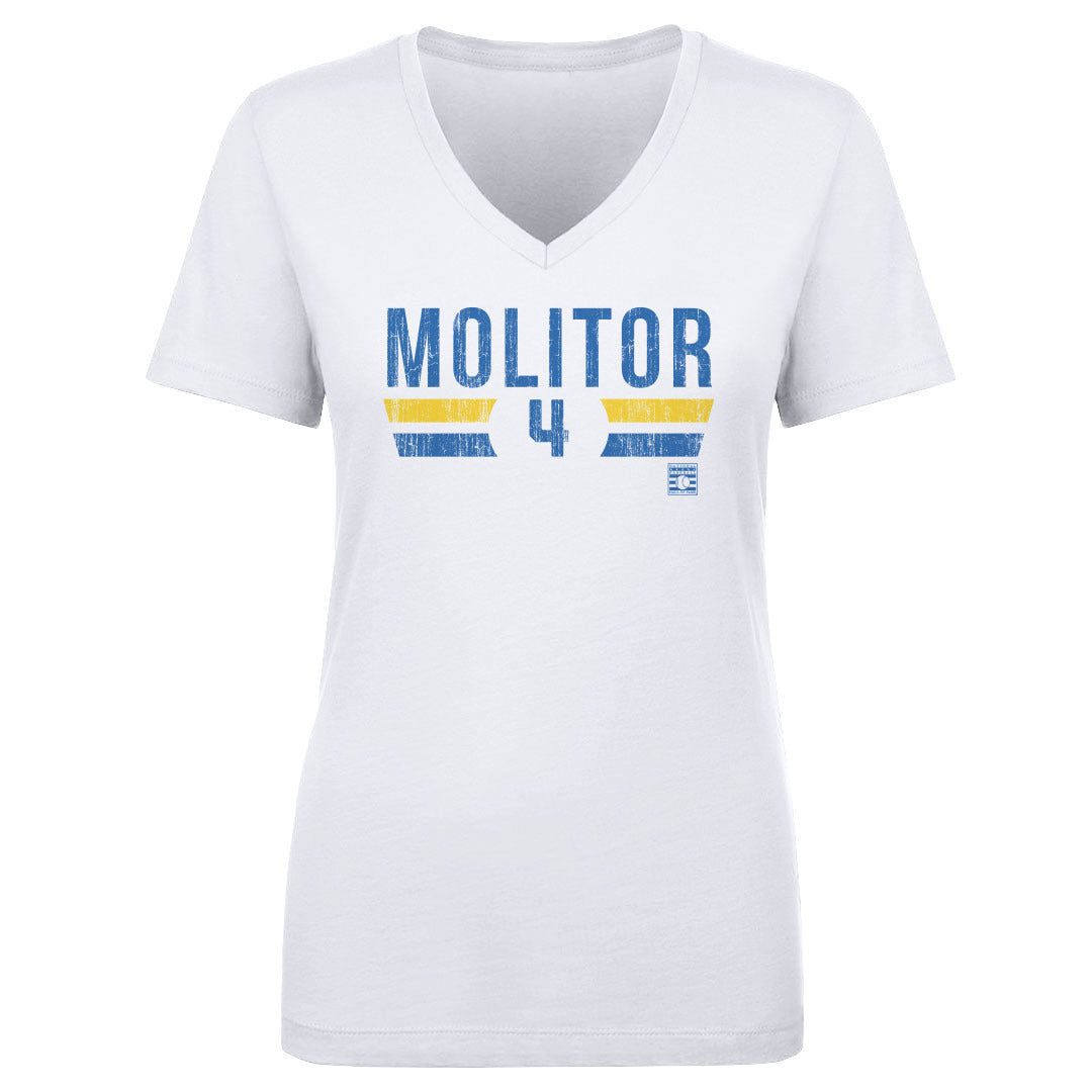 Paul Molitor Women's V-Neck T-Shirt | 500 LEVEL