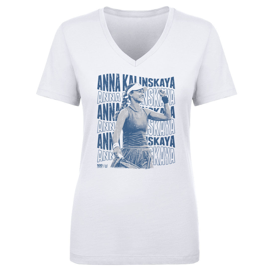 Anna Kalinskaya Women's V-Neck T-Shirt | 500 LEVEL