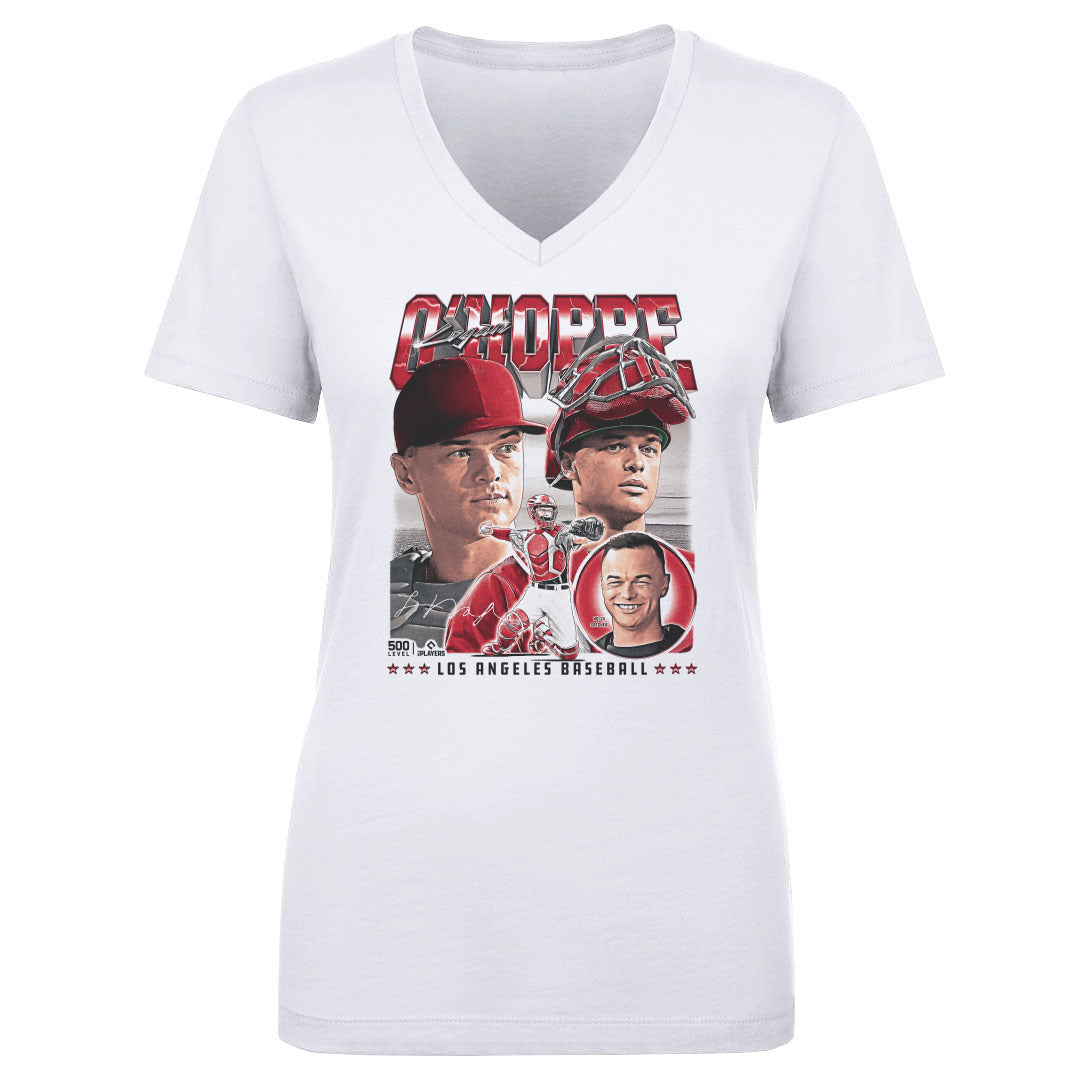 Logan O'Hoppe Women's V-Neck T-Shirt | 500 LEVEL