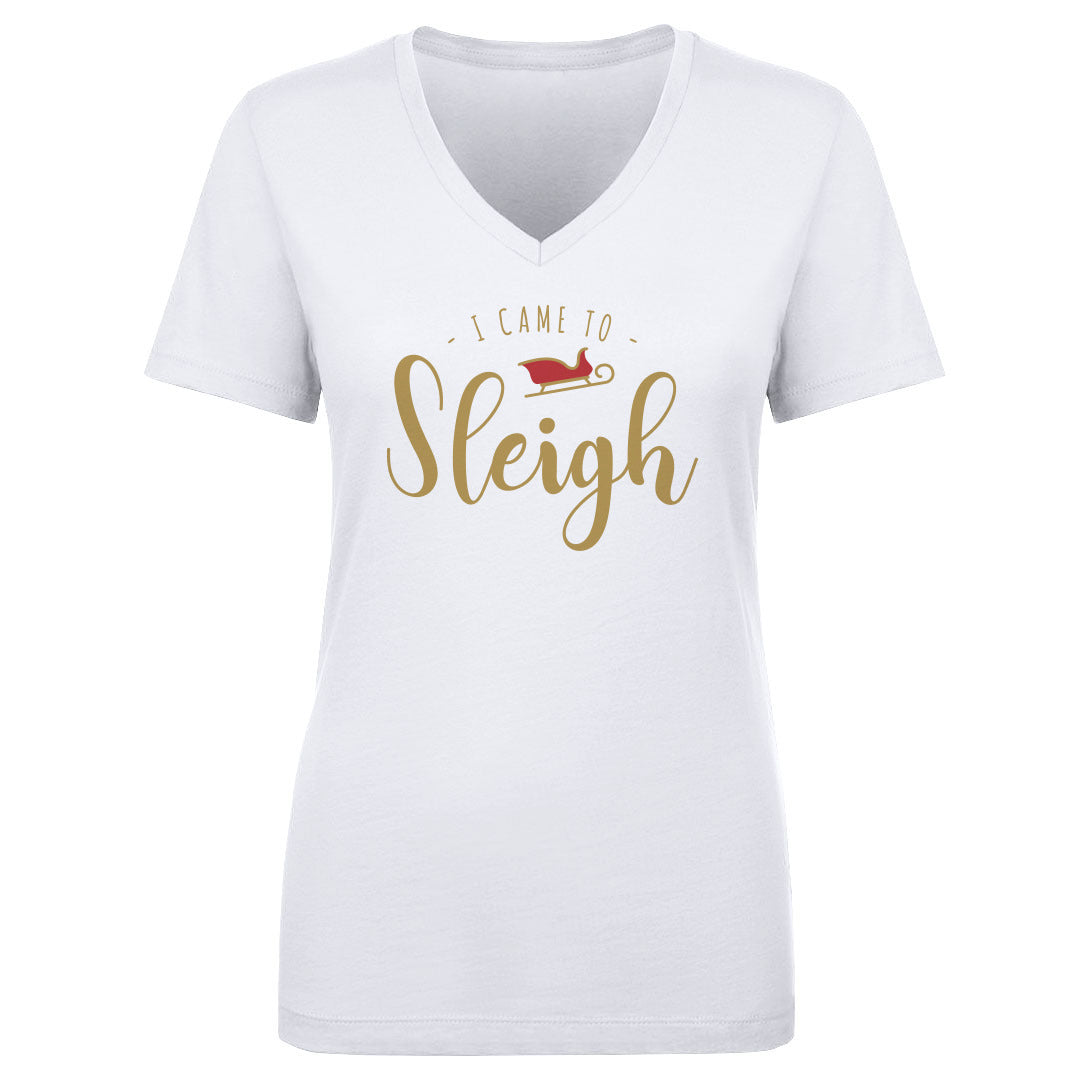 Christmas Women's V-Neck T-Shirt | 500 LEVEL