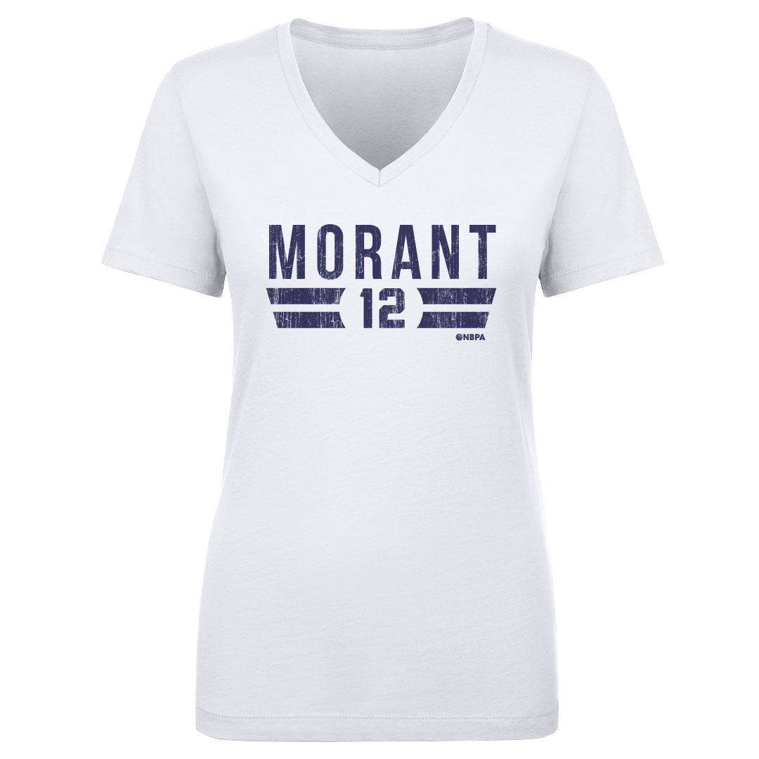 Ja Morant Women's V-Neck T-Shirt | 500 LEVEL