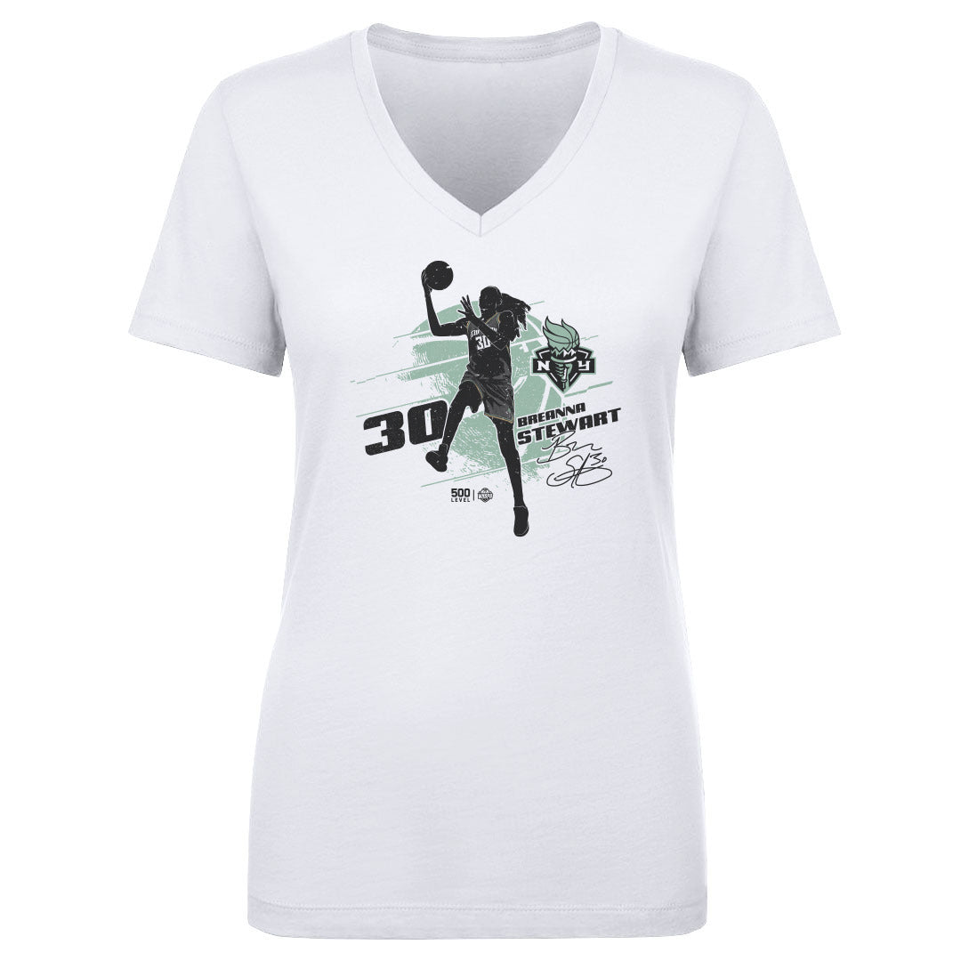 Breanna Stewart Women's V-Neck T-Shirt | 500 LEVEL