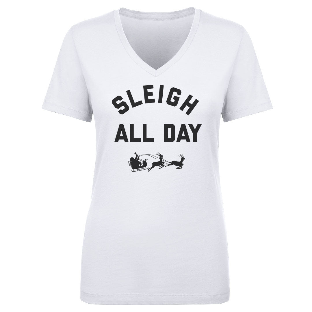 Christmas Women's V-Neck T-Shirt | 500 LEVEL
