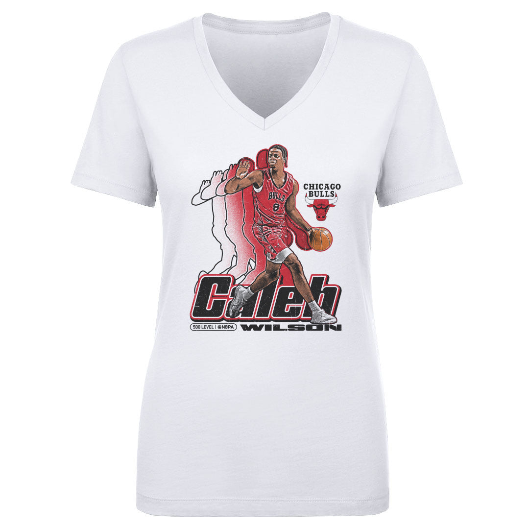 Caleb Wilson Women's V-Neck T-Shirt | 500 LEVEL