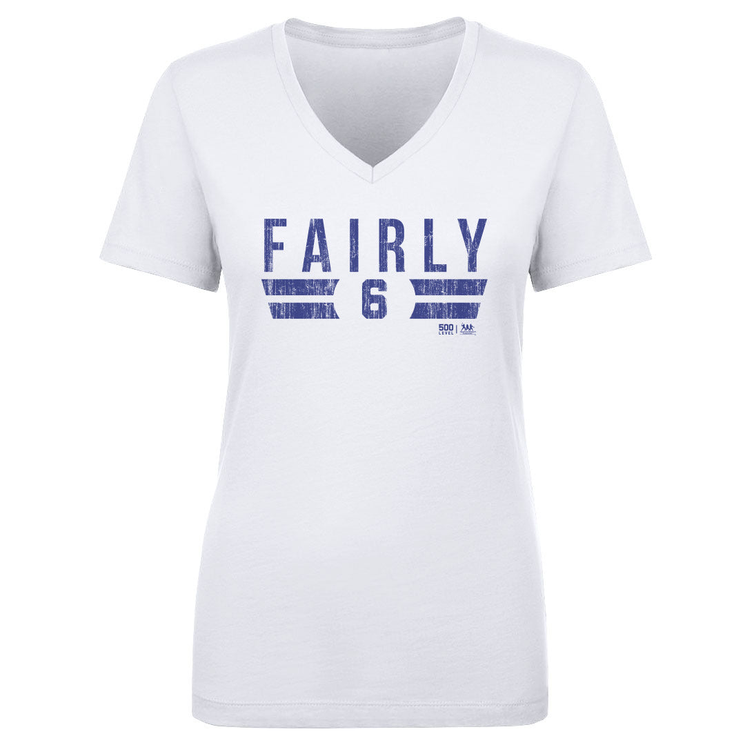 Ron Fairly Women's V-Neck T-Shirt | 500 LEVEL