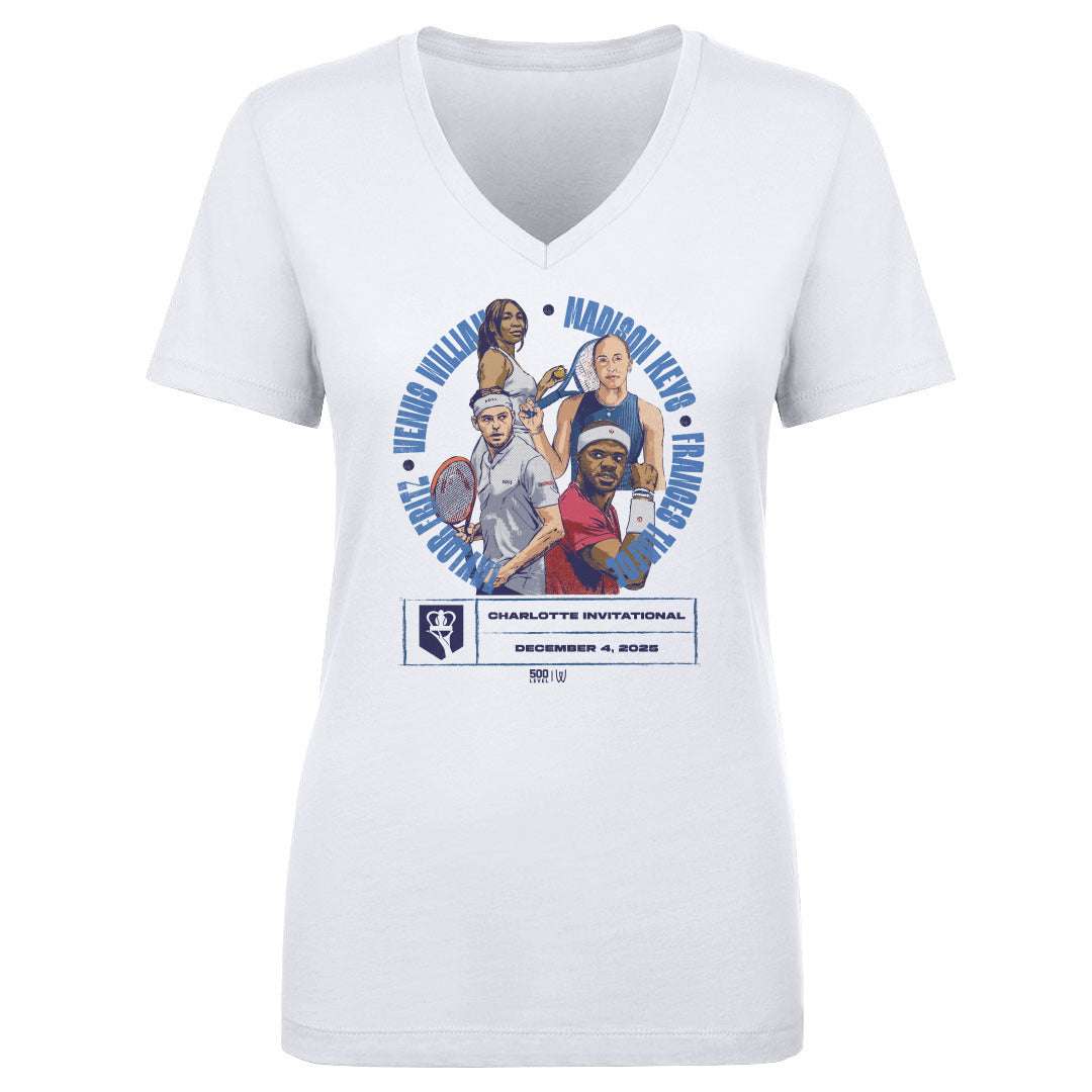 Charlotte Invitational Women's V-Neck T-Shirt | 500 LEVEL