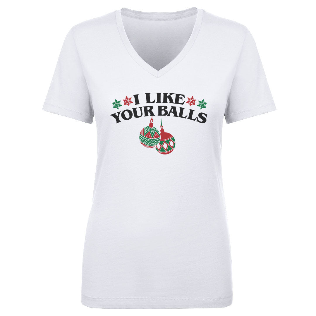 Christmas Women's V-Neck T-Shirt | 500 LEVEL