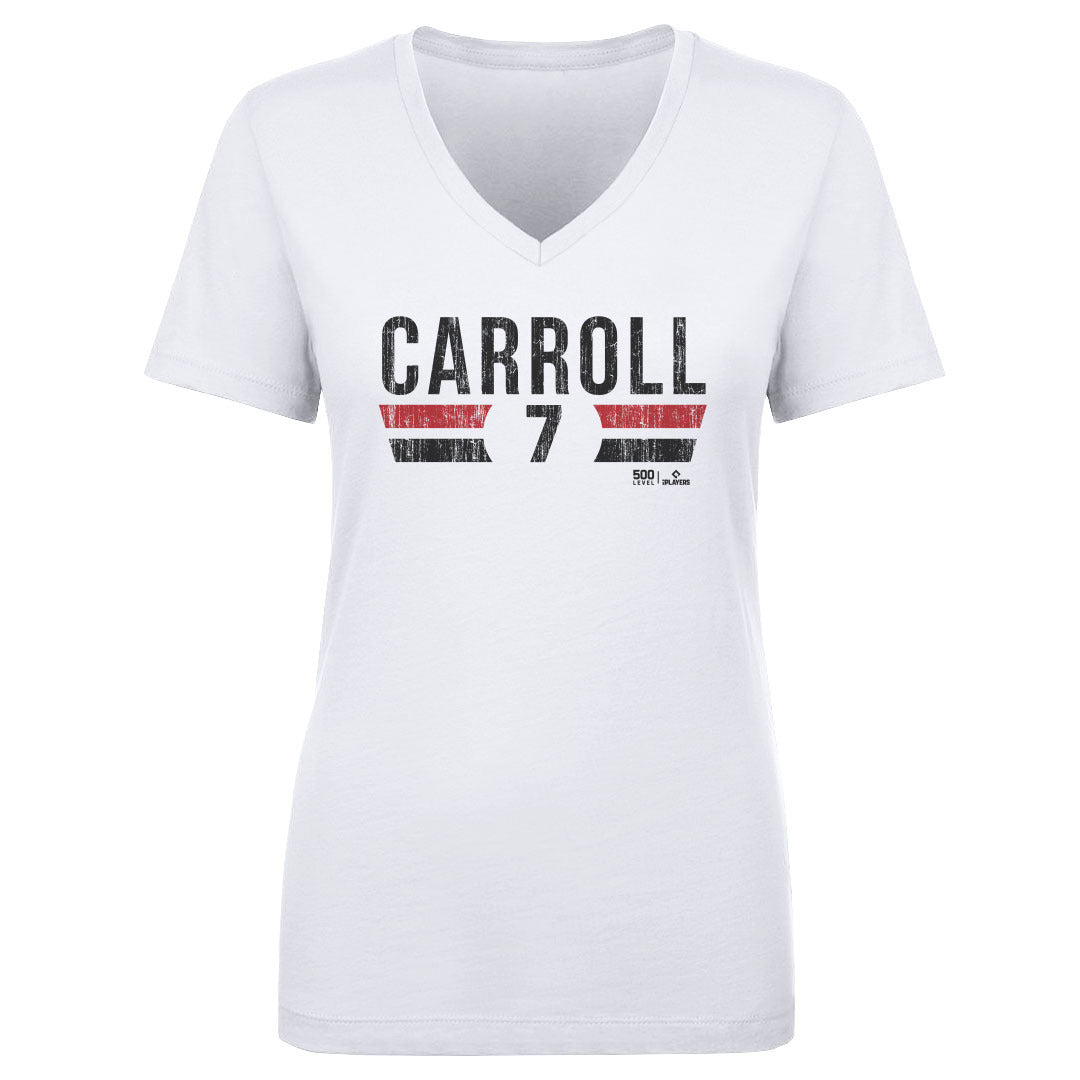 Corbin Carroll Women's V-Neck T-Shirt | 500 LEVEL
