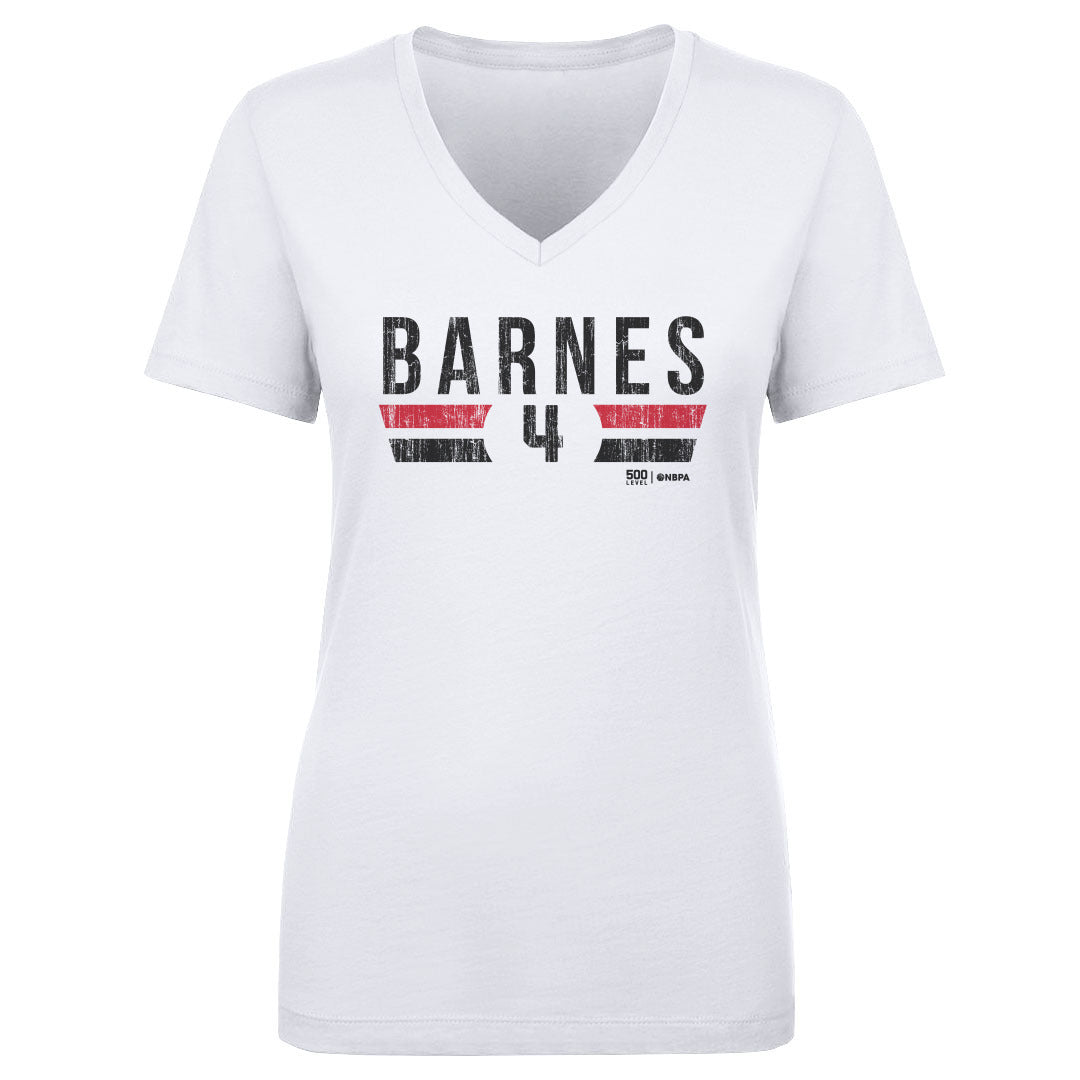 Scottie Barnes Women's V-Neck T-Shirt | 500 LEVEL