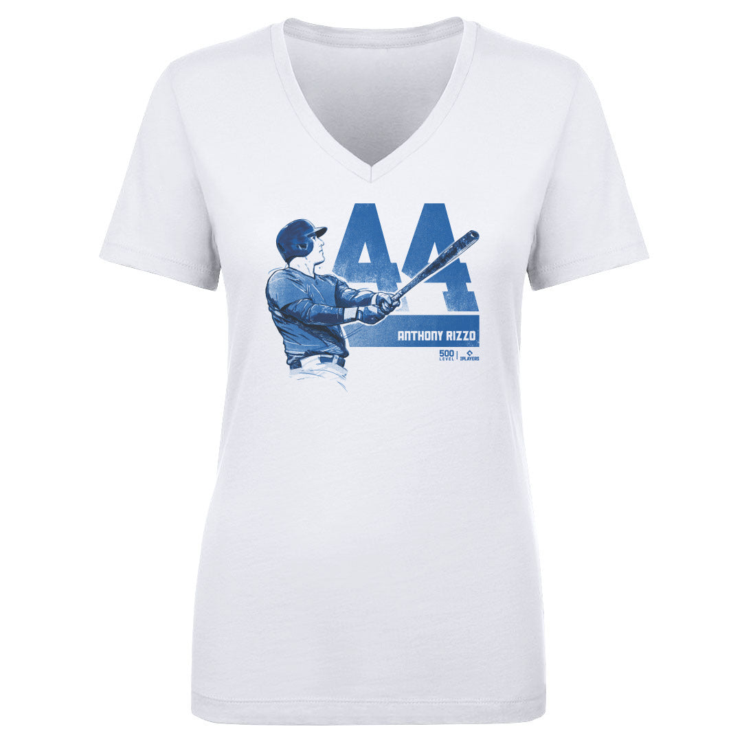 Anthony Rizzo Women's V-Neck T-Shirt | 500 LEVEL