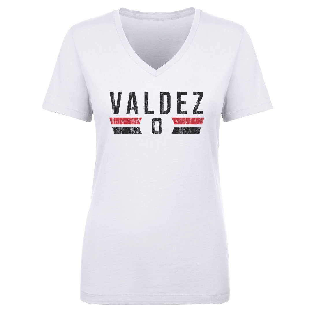 Cam'Ron Valdez Women's V-Neck T-Shirt | 500 LEVEL