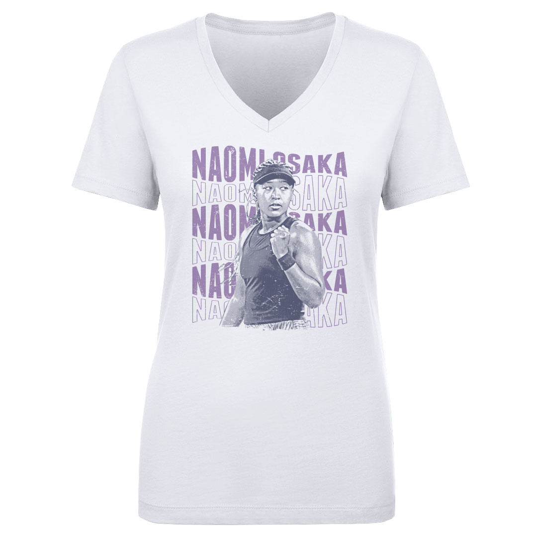 Naomi Osaka Women's V-Neck T-Shirt | 500 LEVEL