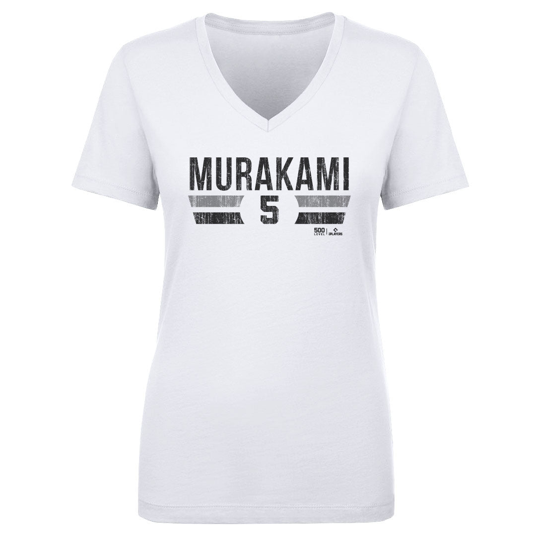 Munetaka Murakami Women's V-Neck T-Shirt | 500 LEVEL