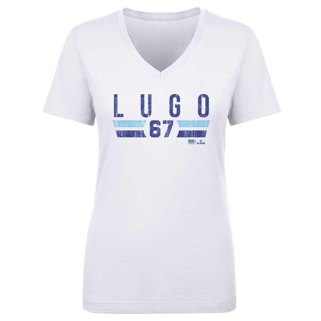 Seth Lugo Women's V-Neck T-Shirt | 500 LEVEL