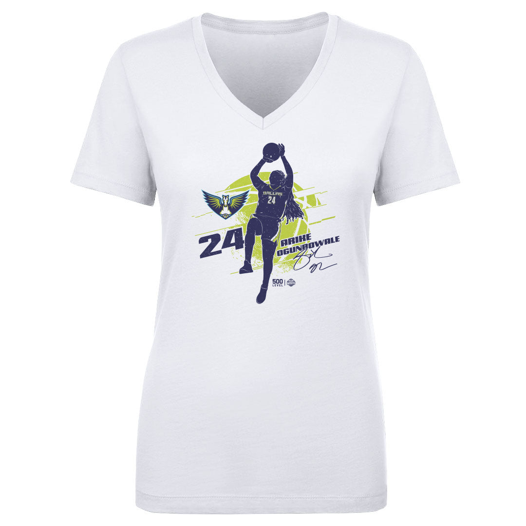 Arike Ogunbowale Women's V-Neck T-Shirt | 500 LEVEL