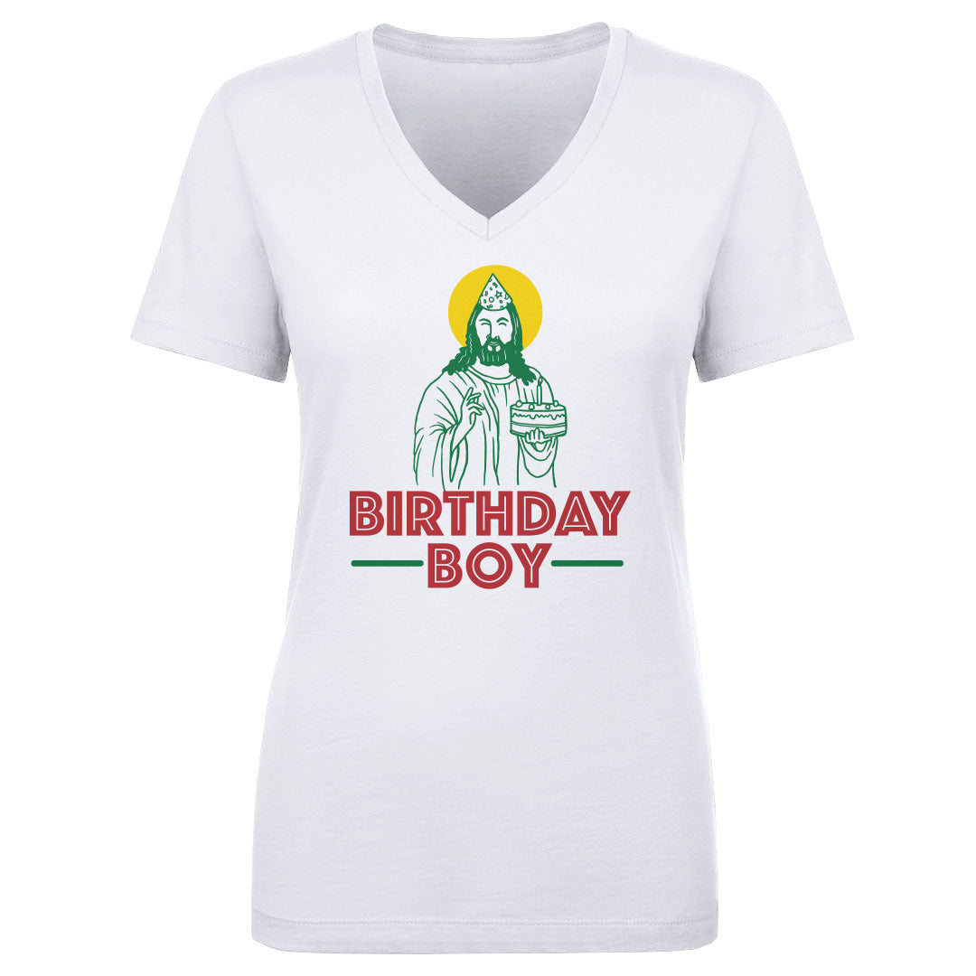 Christmas Women's V-Neck T-Shirt | 500 LEVEL