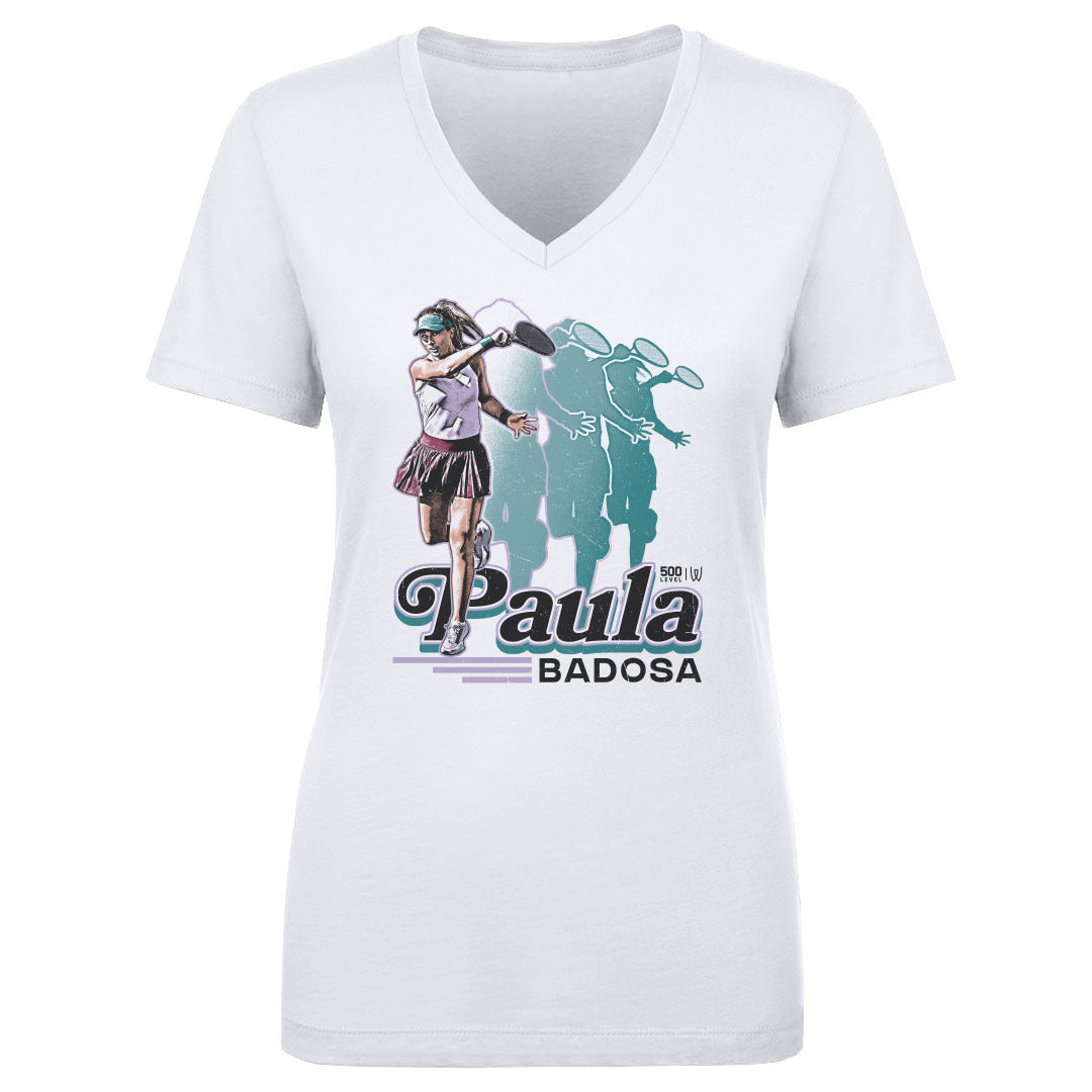 Paula Badosa Women's V-Neck T-Shirt | 500 LEVEL