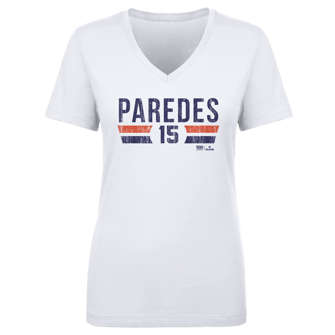 Isaac Paredes Women's V-Neck T-Shirt | 500 LEVEL