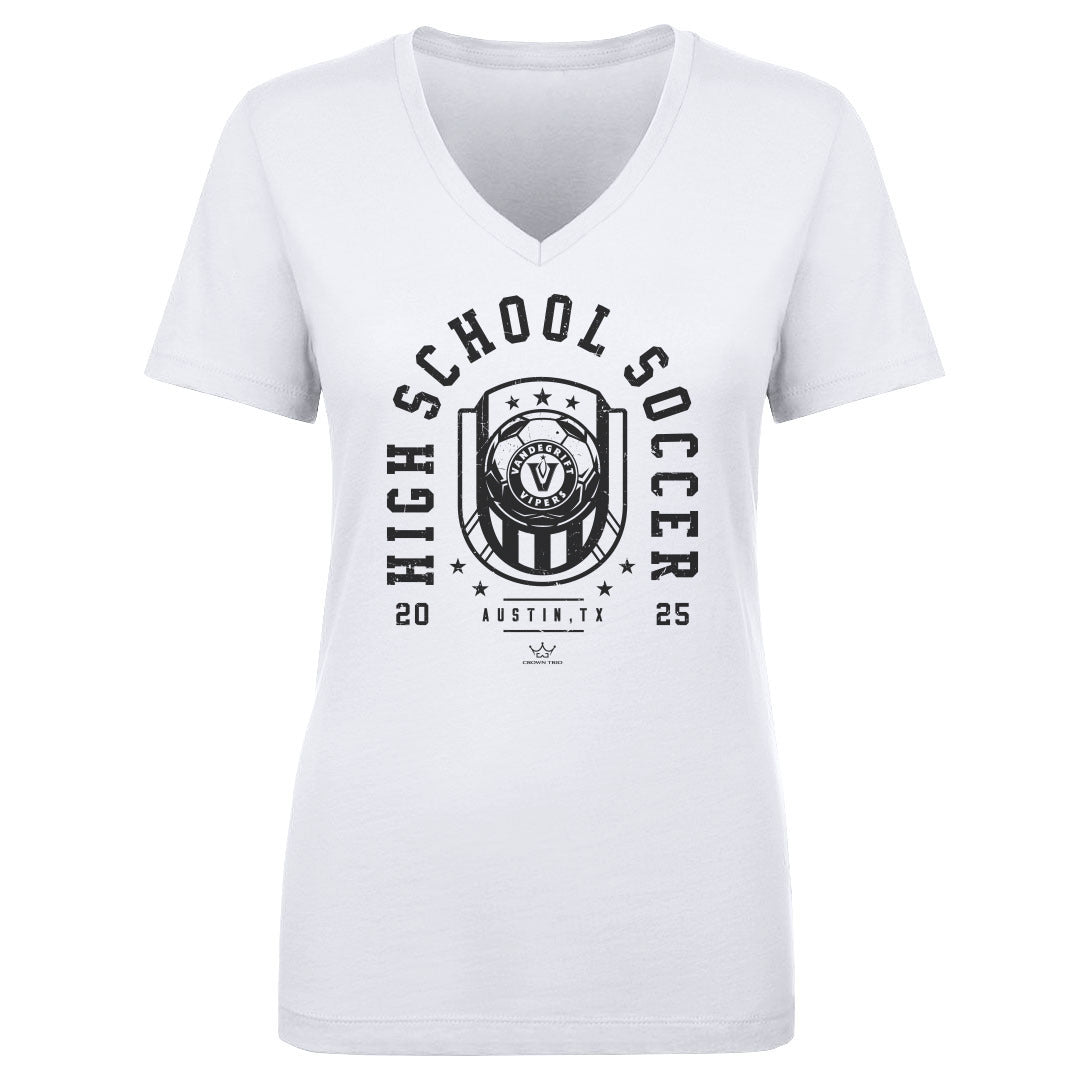 Crown Trio Women's V-Neck T-Shirt | 500 LEVEL