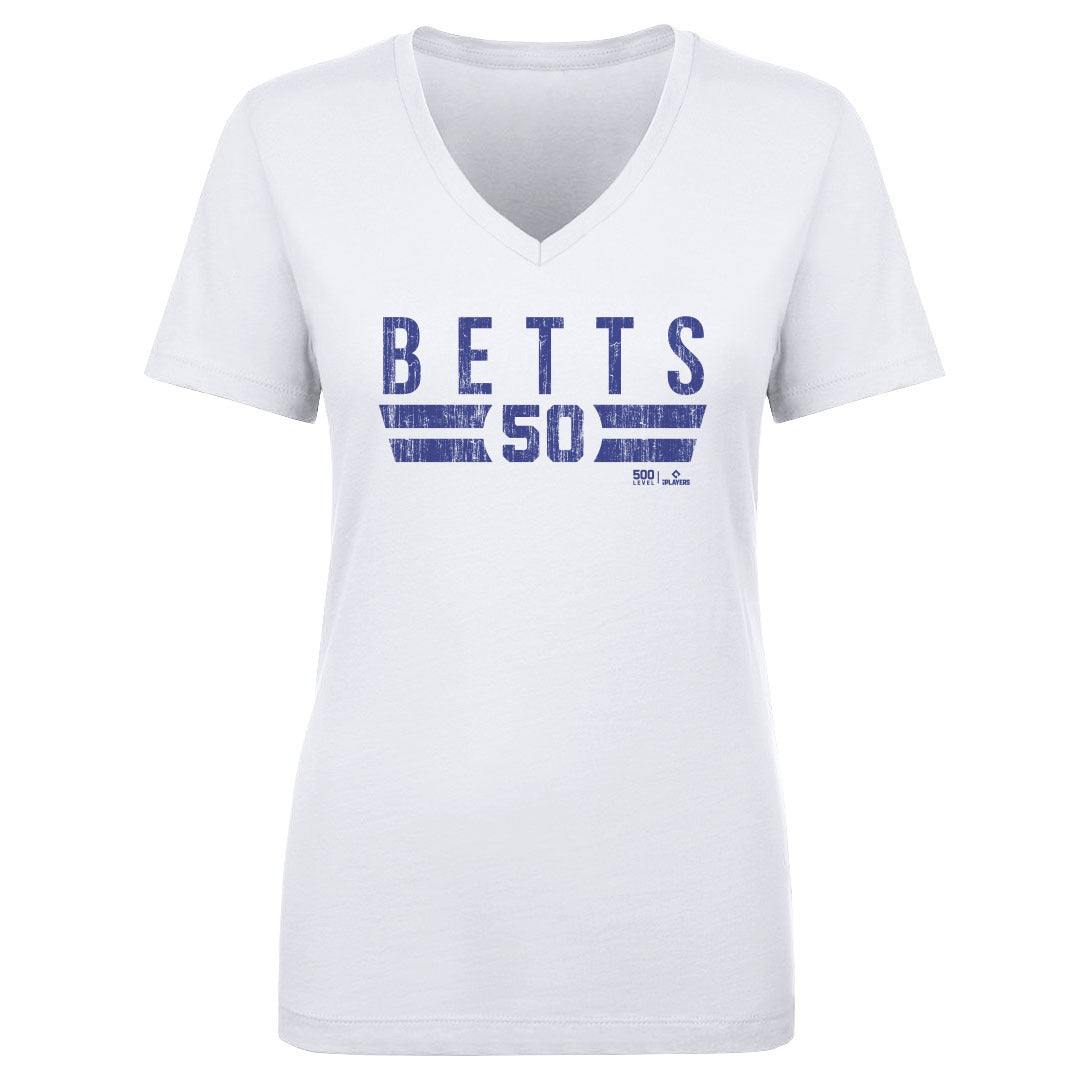 Mookie Betts Women's V-Neck T-Shirt | 500 LEVEL