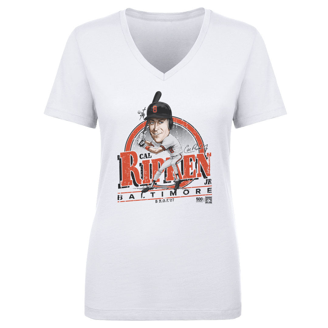 Cal Ripken Jr. Women's V-Neck T-Shirt | 500 LEVEL