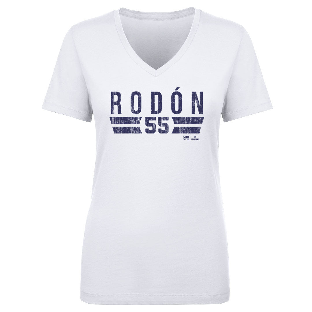 Carlos Rodon Women's V-Neck T-Shirt | 500 LEVEL