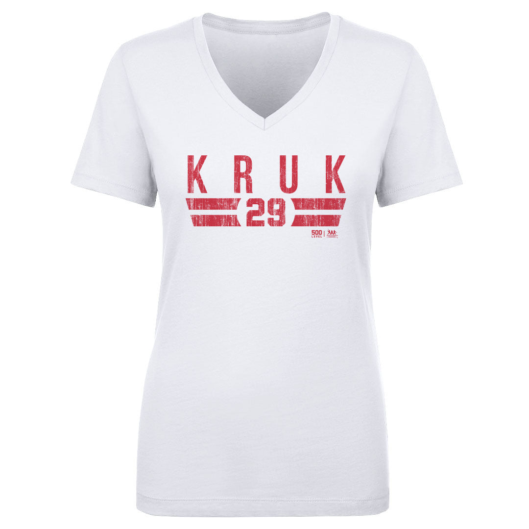 John Kruk Women's V-Neck T-Shirt | 500 LEVEL
