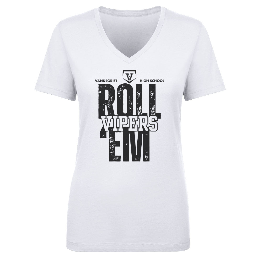 Crown Trio Women's V-Neck T-Shirt | 500 LEVEL