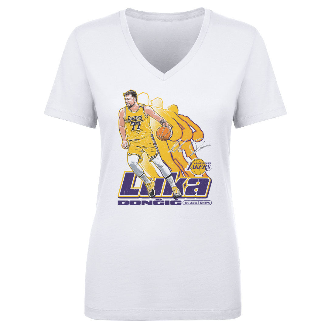 Luka Doncic Women's V-Neck T-Shirt | 500 LEVEL