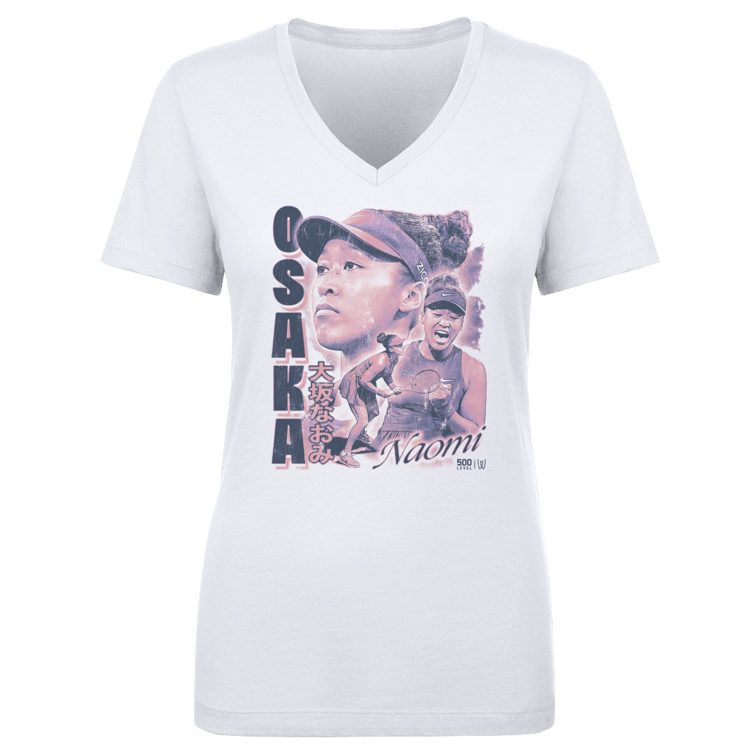 Naomi Osaka Women's V-Neck T-Shirt | 500 LEVEL