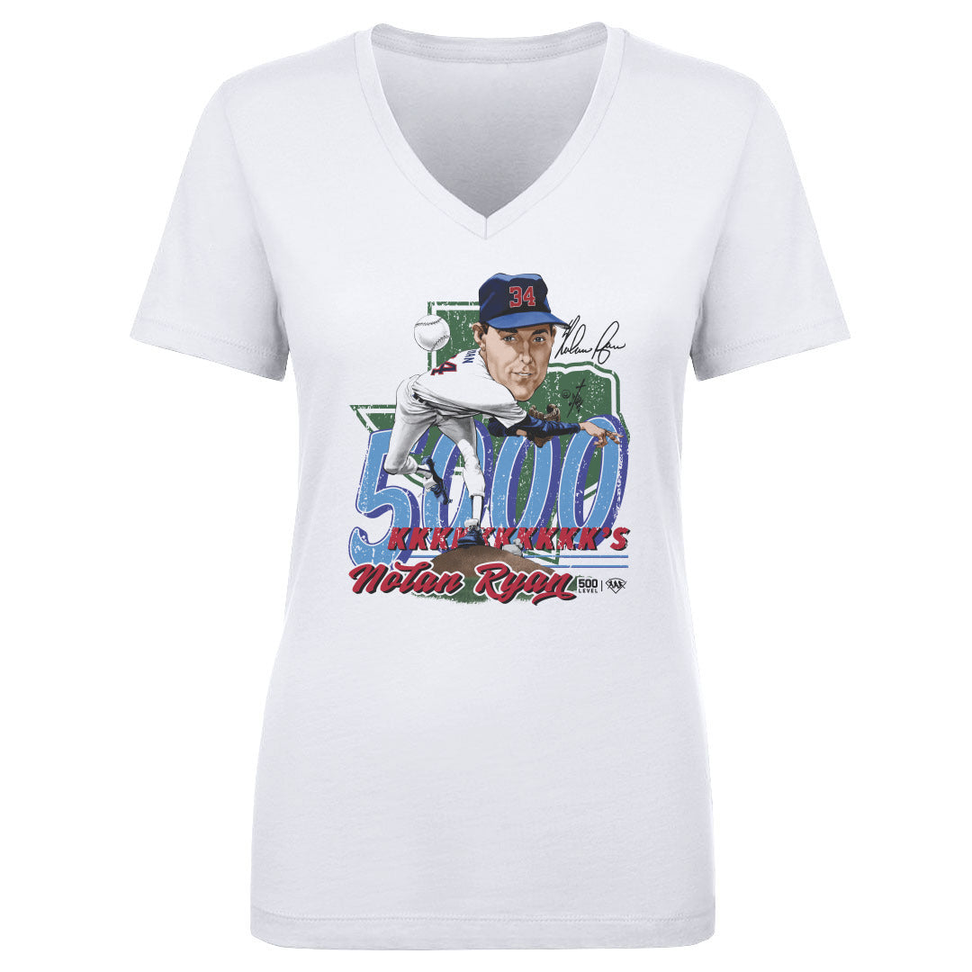 Nolan Ryan Women's V-Neck T-Shirt | 500 LEVEL
