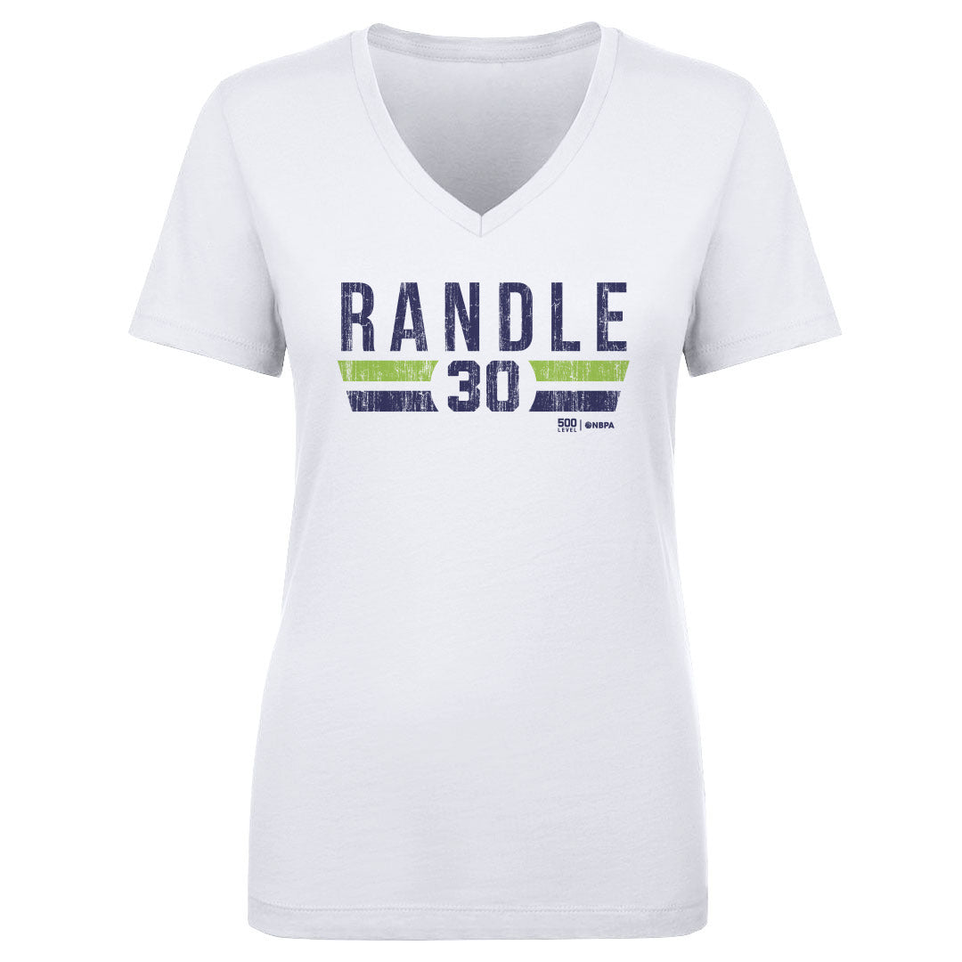 Julius Randle Women's V-Neck T-Shirt | 500 LEVEL