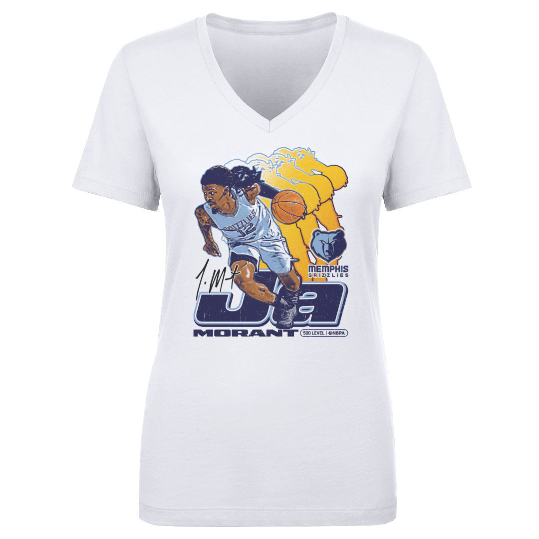 Ja Morant Women's V-Neck T-Shirt | 500 LEVEL