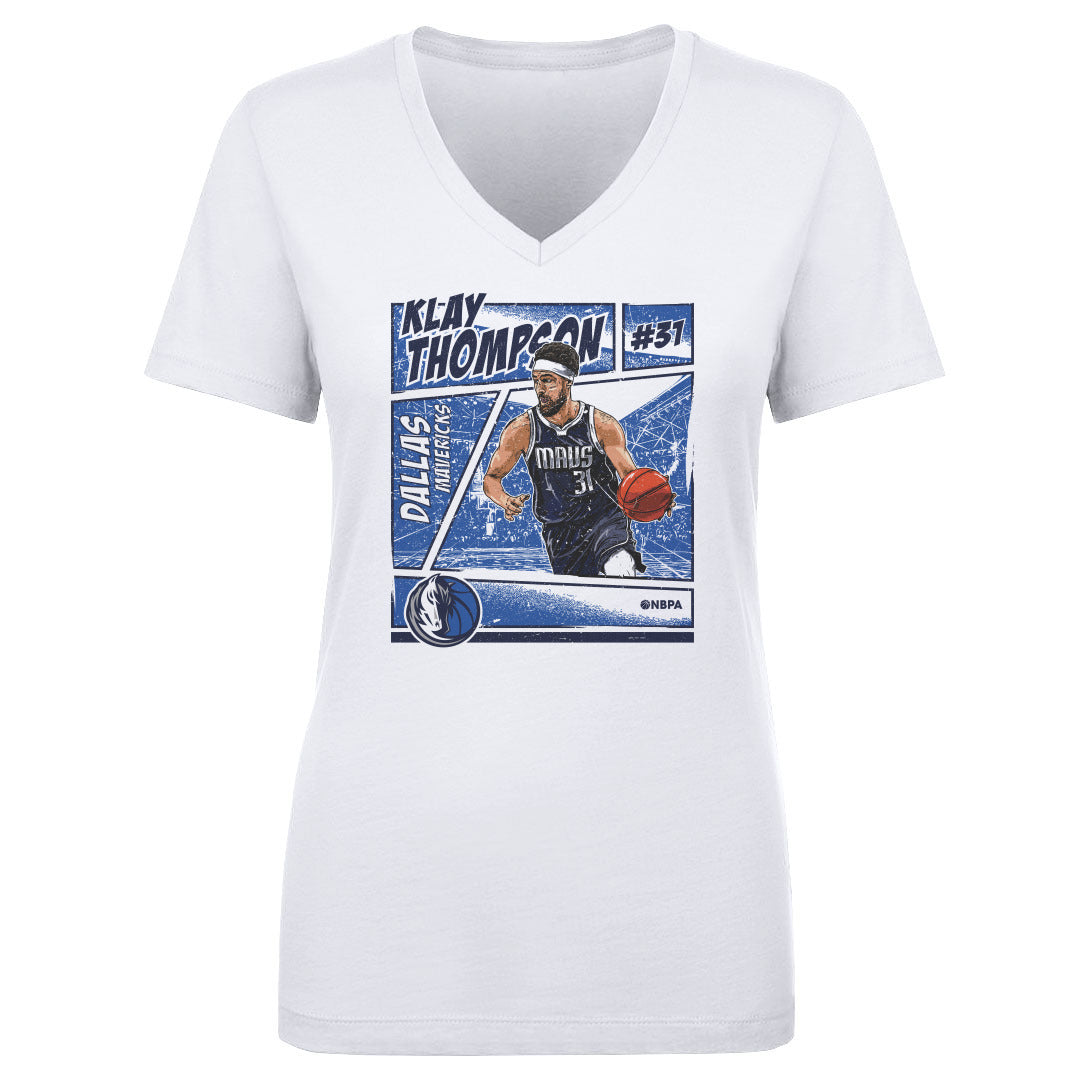 Klay Thompson Women's V-Neck T-Shirt | 500 LEVEL