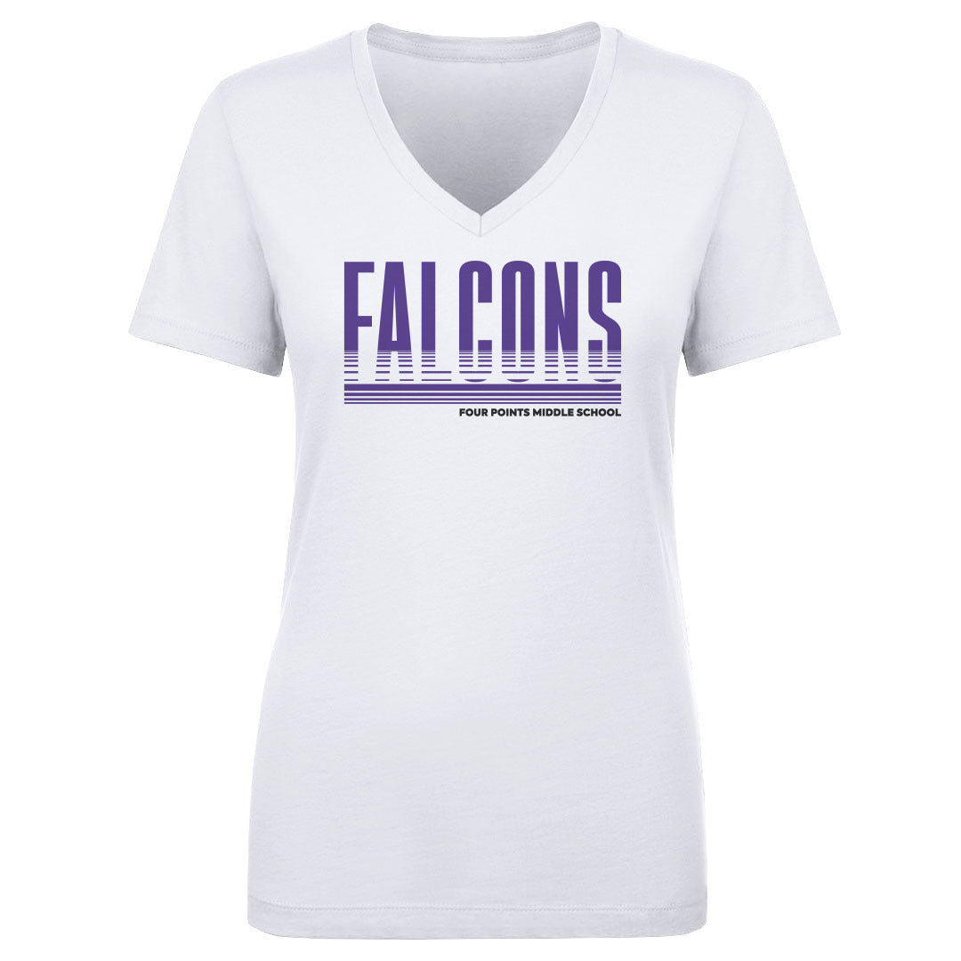 Crown Trio Women's V-Neck T-Shirt | 500 LEVEL